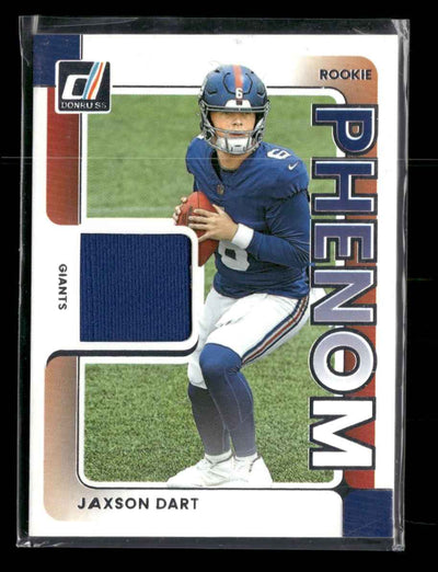 2025 Donruss Rookie Phenom Jerseys Jaxson Dart #RPJ-JDT