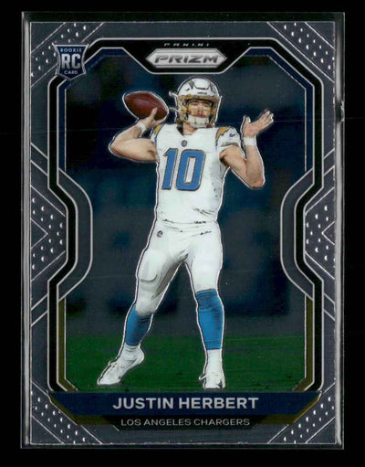 2020 Panini Prizm Justin Herbert Rookie #325