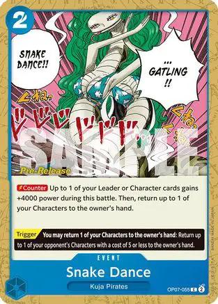 Snake Dance (OP07-055) - 500 Years in the Future Pre-Release Cards