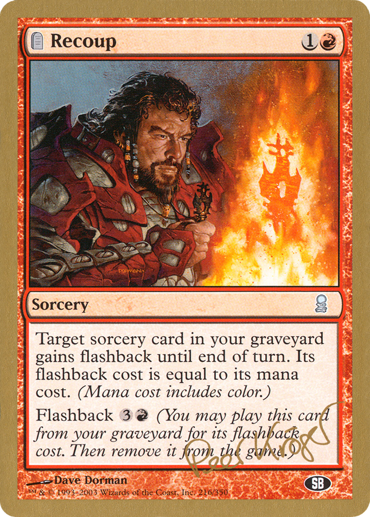 Recoup (WCD-PK216SB) - World Championship Decks 2003: (tombstone)