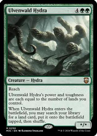 Ulvenwald Hydra (Ripple Foil) (M3C-250) - Modern Horizons 3 Commander Foil