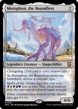 Morophon, the Boundless (Ripple Foil) (M3C-157) - Modern Horizons 3 Commander Foil