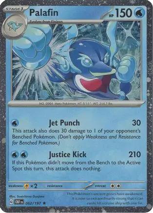 Palafin (Cosmos Holo) 062/197 - SV Scarlet & Violet Promo Cards Holofoil