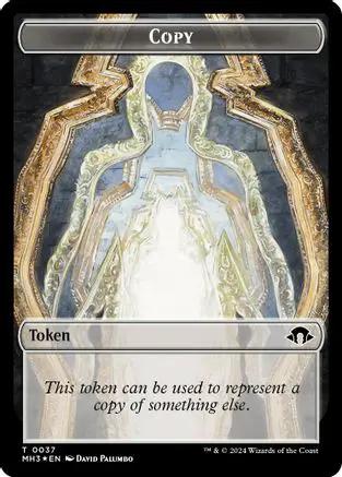 Copy (Ripple Foil) // Gremlin Double-Sided Token (MH3-37 // 23) - Modern Horizons 3 Foil