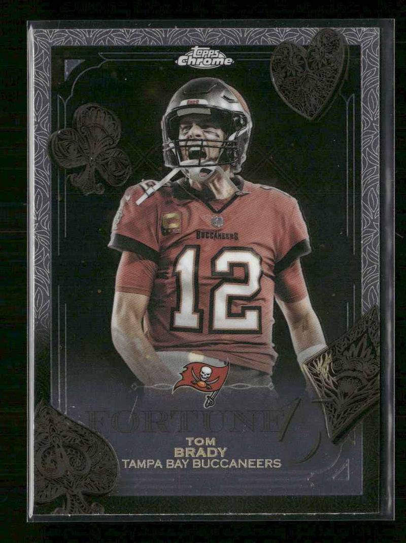 2025 Topps Chrome Fortune 15 Tom Brady #F15-35