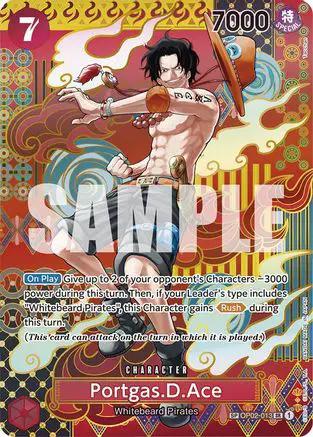 Portgas.D.Ace (SP) (OP02-013) - Two Legends Foil