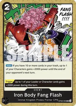 Iron Body Fang Flash (OP08-095) - Two Legends