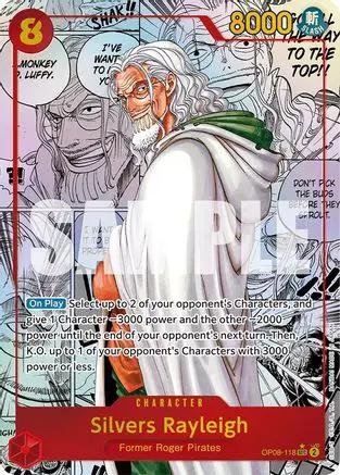 Silvers Rayleigh (Parallel) (Manga) (OP08-118) - Two Legends Foil