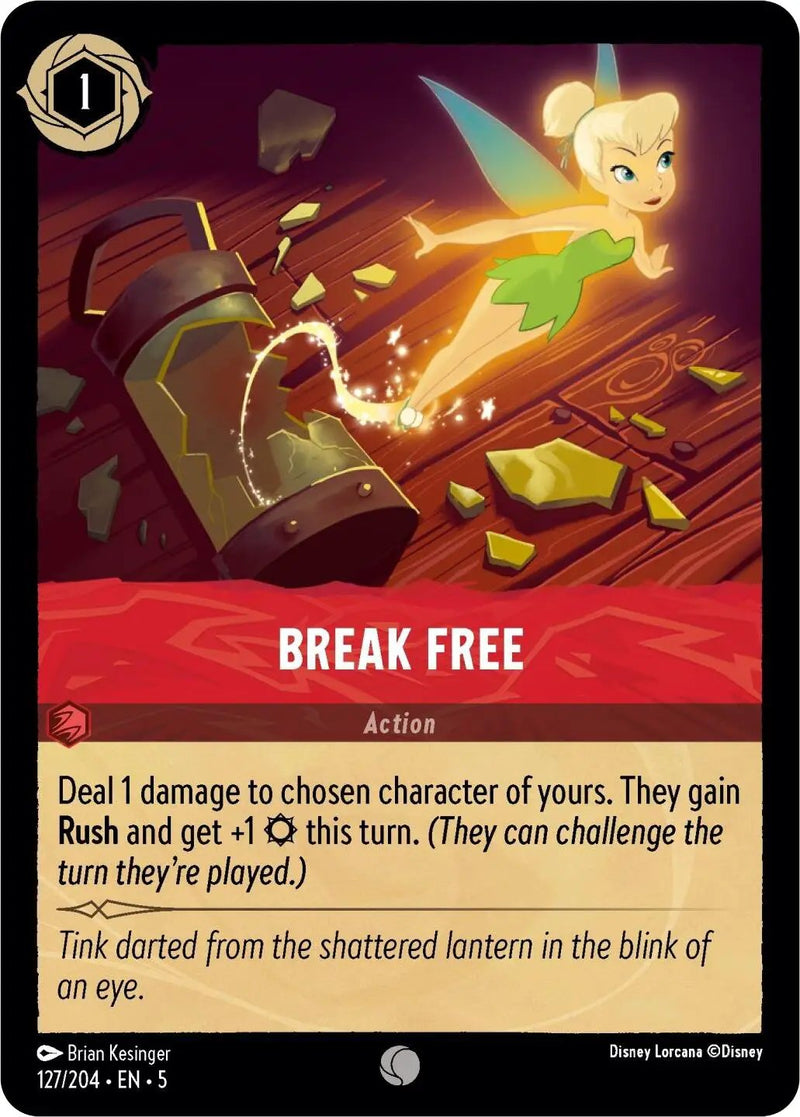 Break Free (127/204) - Shimmering Skies Cold Foil