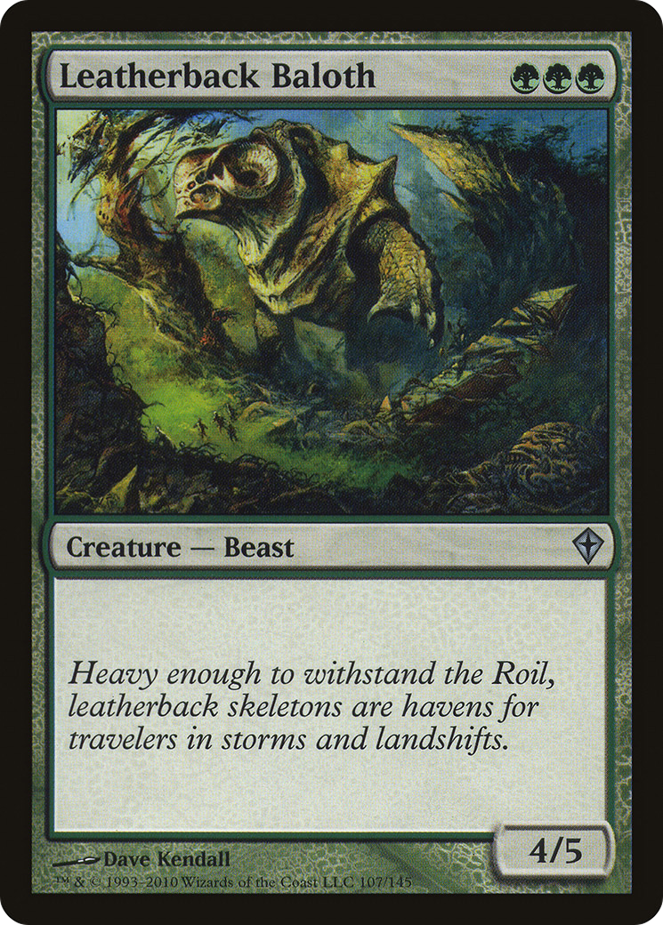 Leatherback Baloth (WWK-107) - Worldwake