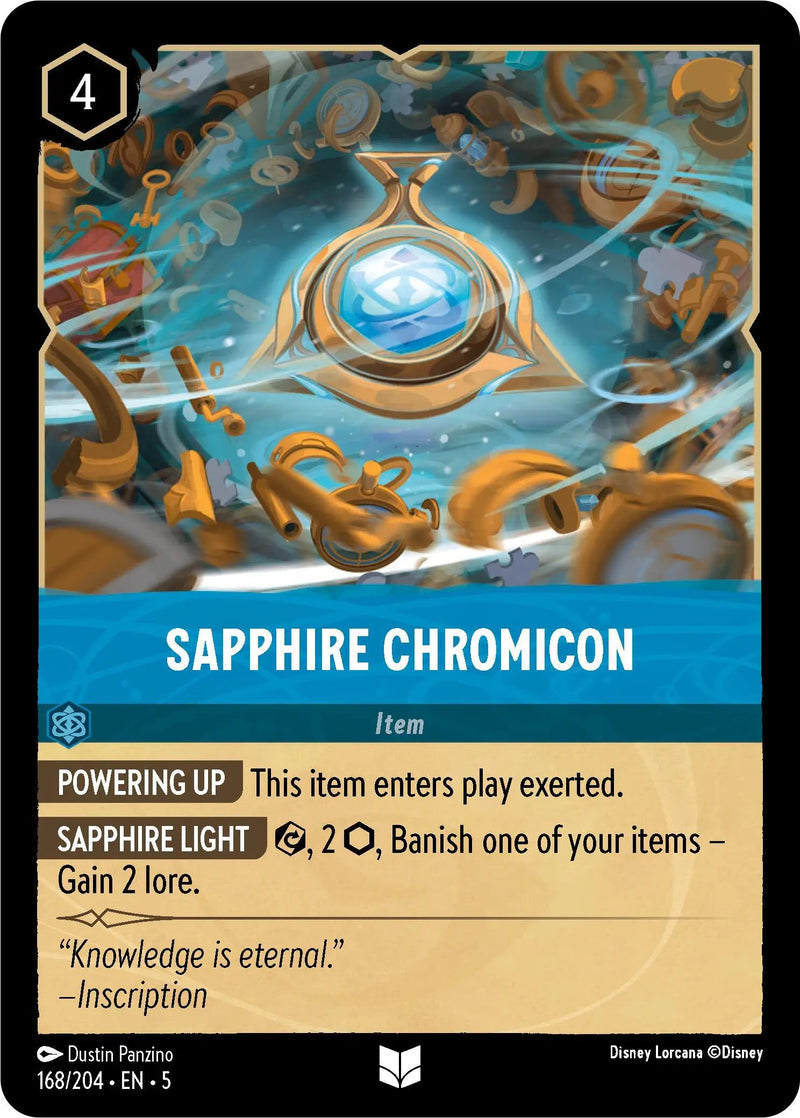 Sapphire Chromicon (168/204) - Shimmering Skies