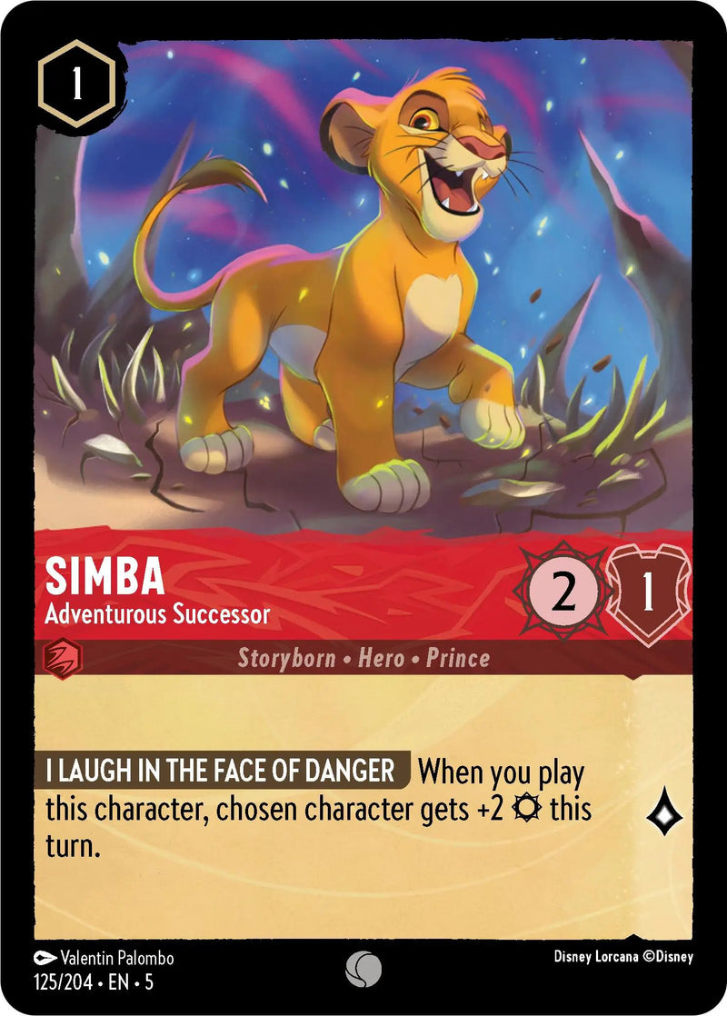 Simba - Adventurous Successor (125/204) - Shimmering Skies