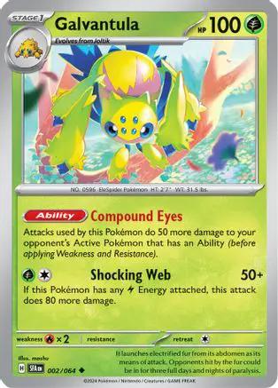 Galvantula 002/064 - SV Shrouded Fable Reverse Holofoil