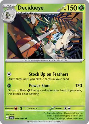 Decidueye 005/064 - SV Shrouded Fable Reverse Holofoil