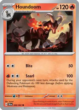 Houndoom 008/064 - SV Shrouded Fable Reverse Holofoil