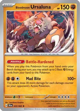 Bloodmoon Ursaluna 025/064 - SV Shrouded Fable Reverse Holofoil