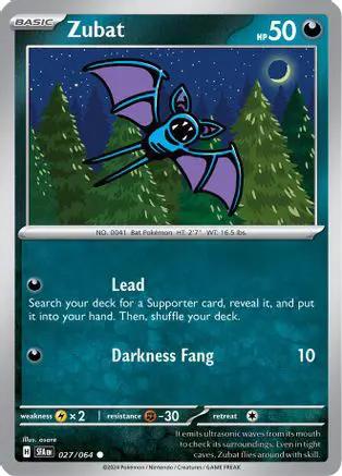 Zubat 027/064 - SV Shrouded Fable Reverse Holofoil
