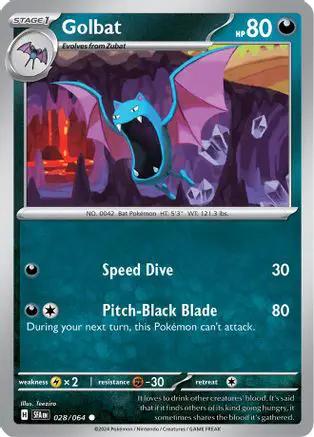 Golbat 028/064 - SV Shrouded Fable Reverse Holofoil