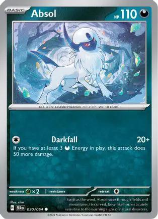 Absol 030/064 - SV Shrouded Fable Reverse Holofoil