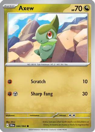 Axew 044/064 - SV Shrouded Fable Reverse Holofoil