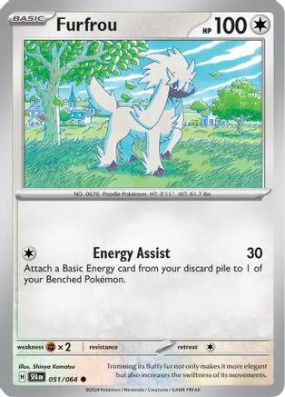 Furfrou 051/064 - SV Shrouded Fable Reverse Holofoil