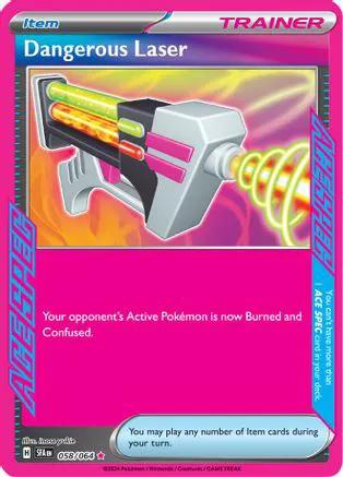 Dangerous Laser 058/064 - SV Shrouded Fable Holofoil