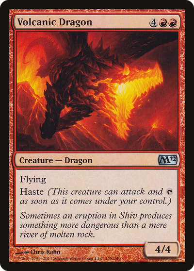 Volcanic Dragon (M12-158) - Magic 2012