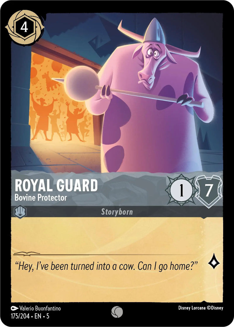 Royal Guard - Bovine Protector (175/204) - Shimmering Skies Cold Foil