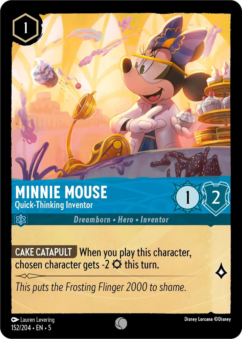 Minnie Mouse - Quick-Thinking Inventor (152/204) - Shimmering Skies Cold Foil