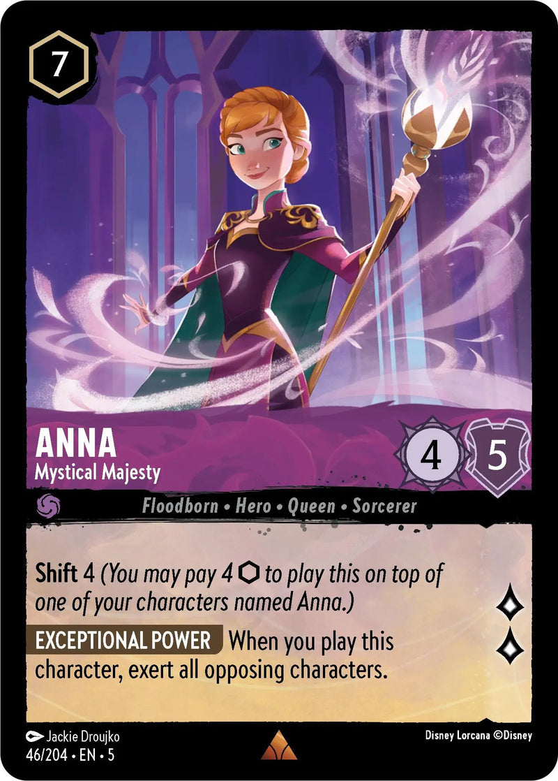 Anna - Mystical Majesty (46/204) - Shimmering Skies Cold Foil