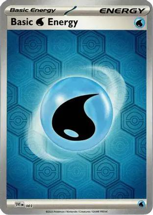 Basic Water Energy 003 - SV Shrouded Fable Reverse Holofoil