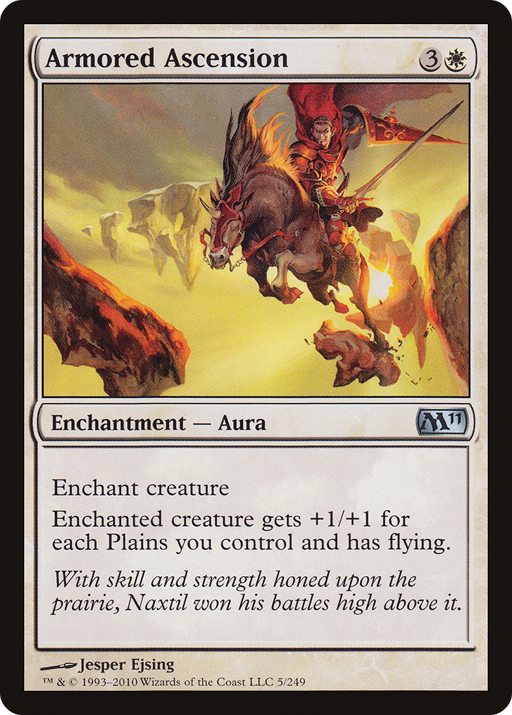 Armored Ascension (M11-005) - Magic 2011 Foil