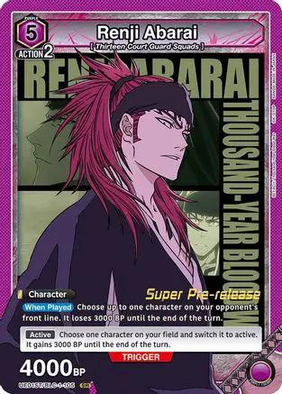 Renji Abarai (105) (UE01ST/BLC-1-105) - UE01ST BLEACH ThousandYear Blood War Super PreRelease Starter Deck