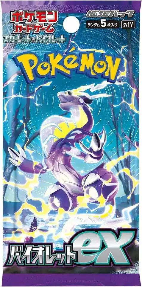 Japanese Pokemon Violet ex - Single Pack
