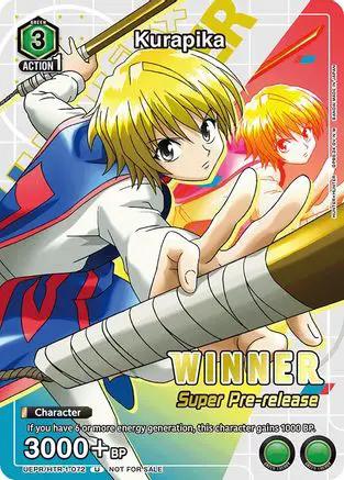 Kurapika (Super Pre-Release Winner) (UE02ST/HTR-1-072) - UE02ST HUNTER X HUNTER Super PreRelease Starter Deck Foil