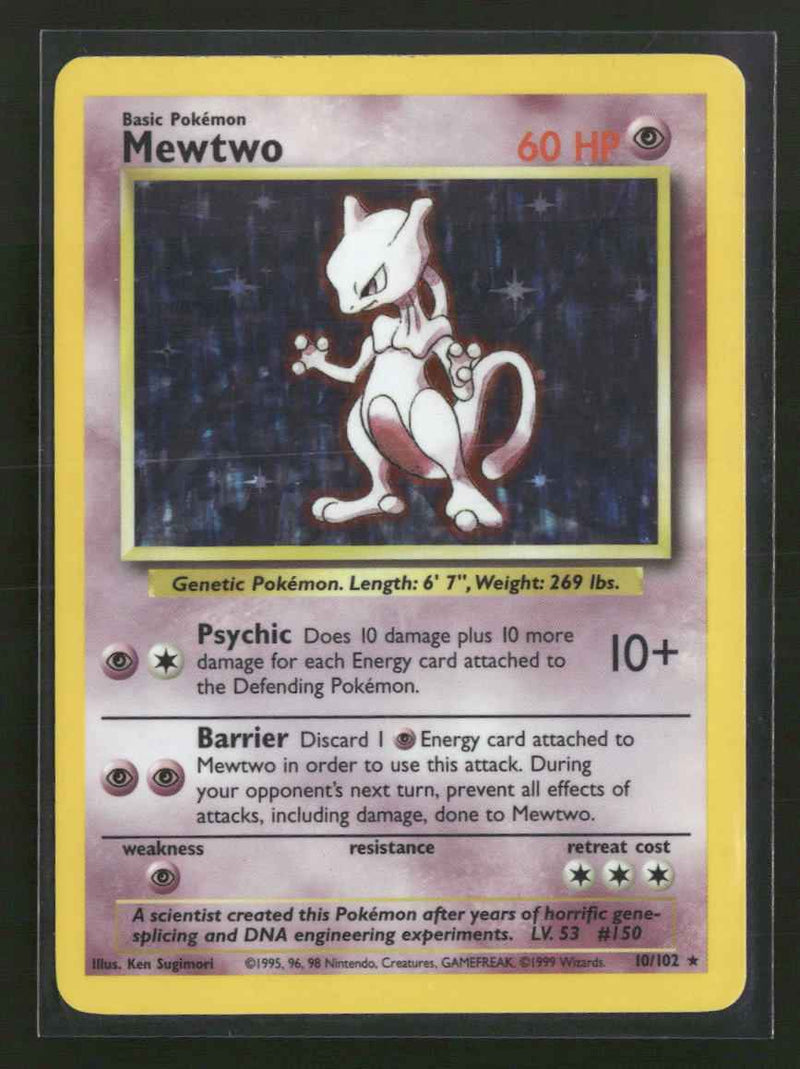 Base Set Mewtwo #010/102