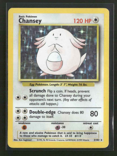 Base Set Chansey #003/102