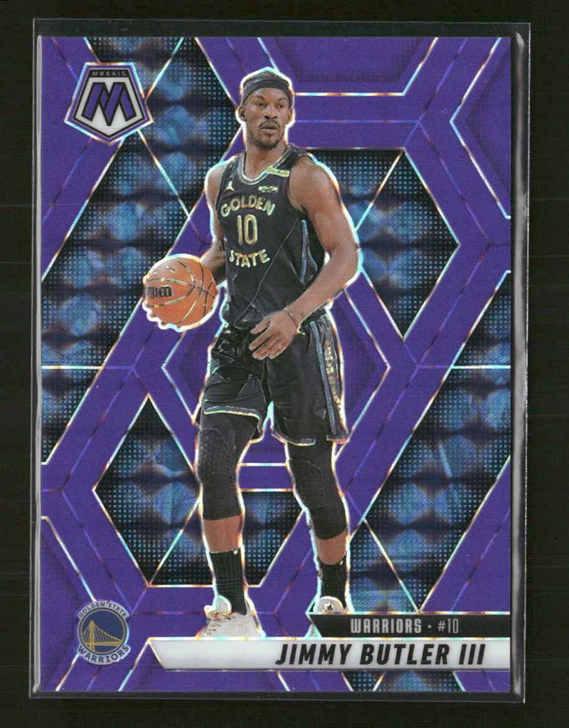 2024-25 Panini Mosaic Purple Fluorescent Mosaic Jimmy Butler III  #/249 #148
