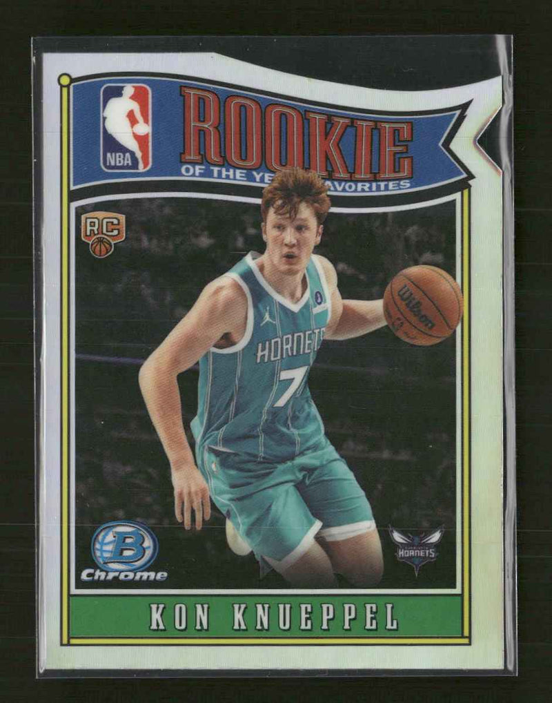 2025-26 Bowman Rookie Of The Year Favorites Kon Knueppel #RY-4