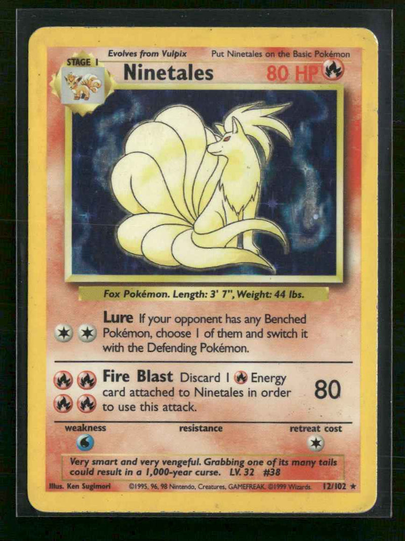 Base Set Ninetales #012/102