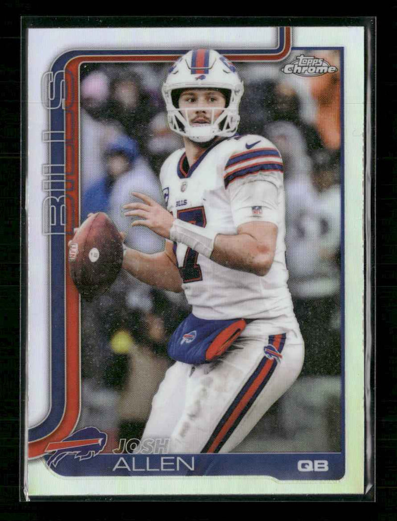 2025 Topps Chrome Refractor Josh Allen #34