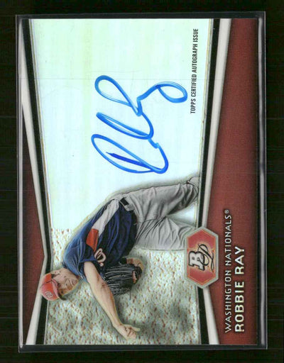 2012 Bowman Platinum Prospect Autographs Robbie Ray Auto #AP-RR