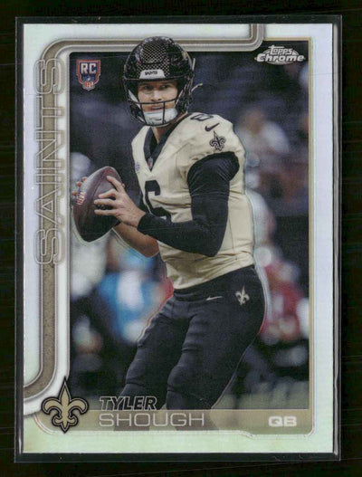 2025 Topps Chrome Refractor Tyler Shough Rookie #398
