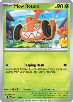 Mow Rotom 008/142 - SV07 Stellar Crown
