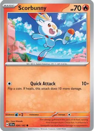 Scorbunny 026/142 - SV07 Stellar Crown