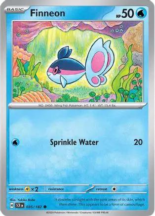 Finneon 035/142 - SV07 Stellar Crown Reverse Holofoil