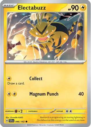 Electabuzz 046/142 - SV07 Stellar Crown Reverse Holofoil