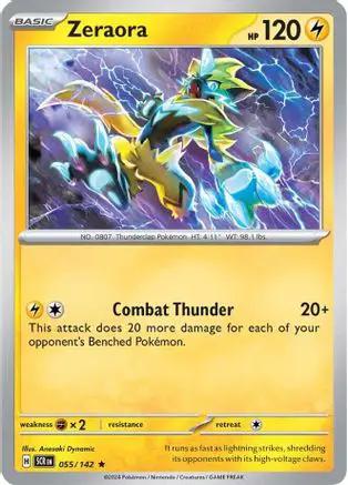Zeraora 055/142 - SV07 Stellar Crown Holofoil