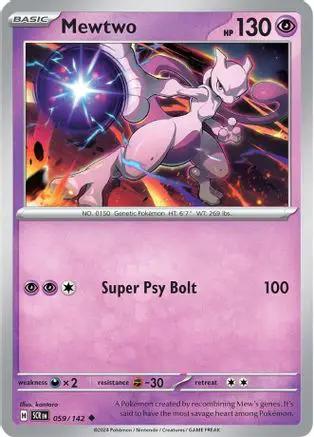 Mewtwo 059/142 - SV07 Stellar Crown