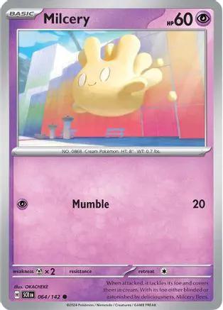 Milcery 064/142 - SV07 Stellar Crown Reverse Holofoil